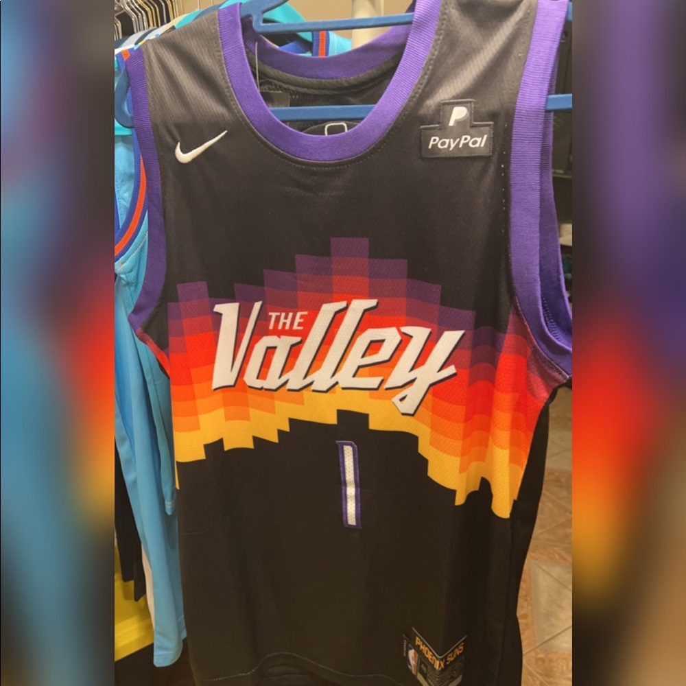 Devin Booker Phoenix Suns Black Jersey